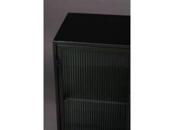 Dressoir BOLI - Zwart/glas Zwart -Zuiver || RICHMOND Verkoop dutchbone boli 36470