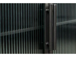 Dressoir BOLI - Zwart/glas Zwart -Zuiver || RICHMOND Verkoop dutchbone boli 36472