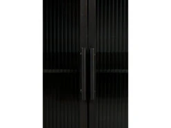 Dressoir BOLI - Zwart/glas Zwart -Zuiver || RICHMOND Verkoop dutchbone boli 36474