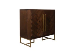 Barkast CLASS - Acacia Wood/Brass Hout -Zuiver || RICHMOND Verkoop dutchbone class 27979