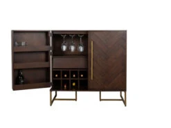 Barkast CLASS - Acacia Wood/Brass Hout -Zuiver || RICHMOND Verkoop dutchbone class 27981