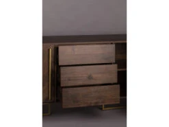 Dressoir CLASS Hoog - Acacia Wood/brass Hout -Zuiver || RICHMOND Verkoop dutchbone class 36029