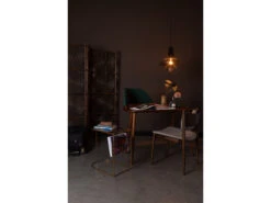 Bijzettafel EILEEN - Goud/Zwart Zwart -Zuiver || RICHMOND Verkoop dutchbone eileen 27934