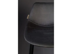 Barstoel FRANKY - Velvet Grey Grijs -Zuiver || RICHMOND Verkoop dutchbone franky 30573