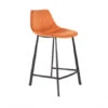 Barstoel FRANKY - Velvet Orange Oranje