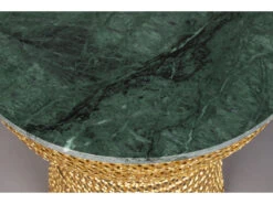 Bijzettafel GAURI - Goud/Groen Goud -Zuiver || RICHMOND Verkoop dutchbone gauri 39259