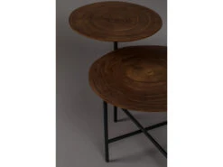 Bijzettafel MATHISON - Walnoot/Zwart Hout -Zuiver || RICHMOND Verkoop dutchbone mathison 28865