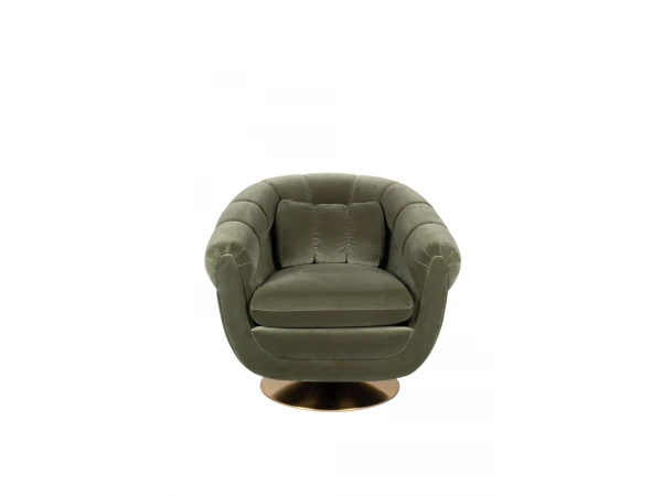 Loungezetel MEMBER - Olive Green Groen 4 Loungezetel MEMBER - Olive Green Groen - Afbeelding 4