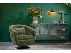Loungezetel MEMBER - Olive Green Groen 12 Loungezetel MEMBER - Olive Green Groen -Zuiver || RICHMOND Verkoop dutchbone member 30556