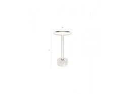 Bijzettafel POSE - Bruin/Marmer Bruin -Zuiver || RICHMOND Verkoop dutchbone pose 71055