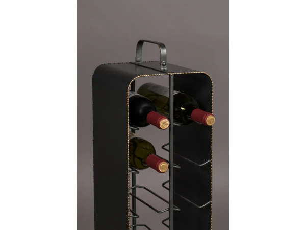 Wijnrek STALWART - Grijs/Goud Grijs 7 Wijnrek STALWART - Grijs/Goud Grijs - Afbeelding 7