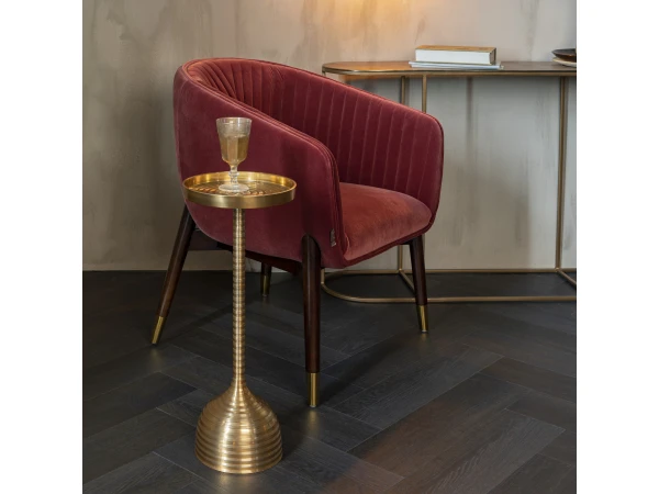 Bijzettafel TURNER - Messing Goud 3 Bijzettafel TURNER - Messing Goud - Afbeelding 3