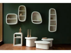 Wandkast VEDA - Beige Beige -Zuiver || RICHMOND Verkoop dutchbone veda 71177 1