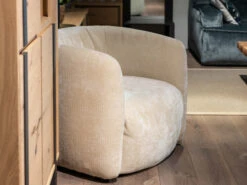 Fauteuil BUSCA - Beige Wit -Zuiver || RICHMOND Verkoop easysofa busca 63968