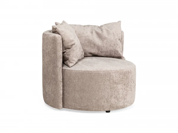 Love Seat CIRCLE - Beige Beige 1 Love Seat CIRCLE - Beige Beige