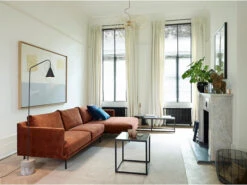 Hoekzetel LOGAN - Aquila Copper Bruin -Zuiver || RICHMOND Verkoop easysofa logan 26108