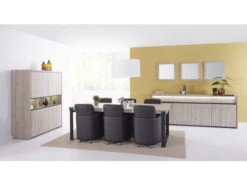 Tv-meubel LUCCA Groot - Millenium Eik Lichtgrijs Hout -Zuiver || RICHMOND Verkoop evan lucca 52450