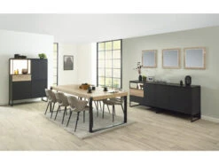 Barkast PORTOFINO - Bovenblad Black Zwart -Zuiver || RICHMOND Verkoop evan portofino 22218