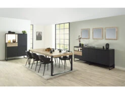 Barkast PORTOFINO - Bovenblad Black Zwart -Zuiver || RICHMOND Verkoop evan portofino 22219