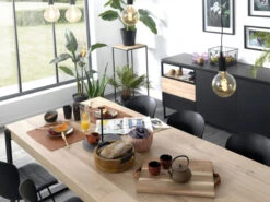 Dressoir PORTOFINO Groot - Bovenblad Black Zwart -Zuiver || RICHMOND Verkoop evan portofino 23192