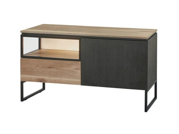 Tv-meubel PORTOFINO Klein - Bovenblad Old Oak Hout 1 Tv-meubel PORTOFINO Klein - Bovenblad Old Oak Hout