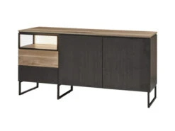 Dressoir PORTOFINO Klein - Bovenblad Old Oak Hout