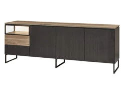 Dressoir PORTOFINO Groot - Bovenblad Old Oak Hout