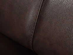 3-zit Met 2 Elektr. Relaxen GENESI - Bruin Leder Bruin -Zuiver || RICHMOND Verkoop franco ferri genesi 64781