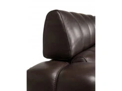 3-zit Met 2 Elektr. Relaxen GENESI - Bruin Leder Bruin -Zuiver || RICHMOND Verkoop franco ferri genesi 64788