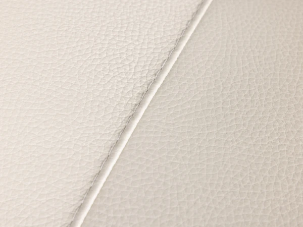 Hoeksalon SANDERS - Wit Leder Wit 3 Hoeksalon SANDERS - Wit Leder Wit - Afbeelding 3