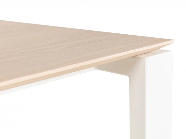 Eetkamertafel MOVE - Eik White Wash - Potenset Wit Hout 6 Eetkamertafel MOVE - Eik White Wash - Potenset Wit Hout - Afbeelding 6