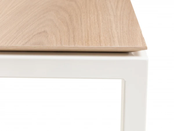 Eetkamertafel MOVE - Eik White Wash - Potenset Wit Hout 3 Eetkamertafel MOVE - Eik White Wash - Potenset Wit Hout - Afbeelding 3