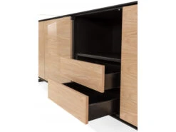 Dressoir SITO - Zwart/White Wash Zwart -Zuiver || RICHMOND Verkoop frans bijnen sito 67575