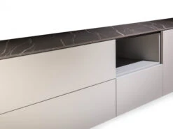 Hangkast SLIM - Zijdegrijs Grijs -Zuiver || RICHMOND Verkoop frans bijnen slim 69234