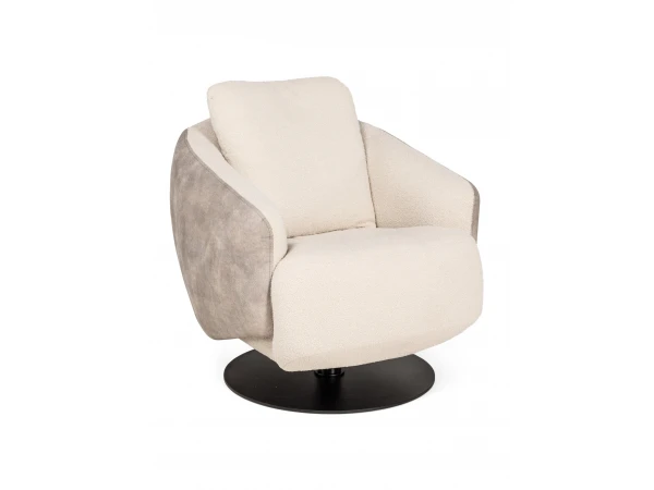 Fauteuil ALBERTA - Avicci Creme Beige 2 Fauteuil ALBERTA - Avicci Creme Beige - Afbeelding 2
