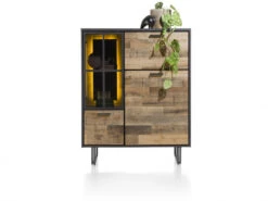Highboard AVALON - Driftwood Hout