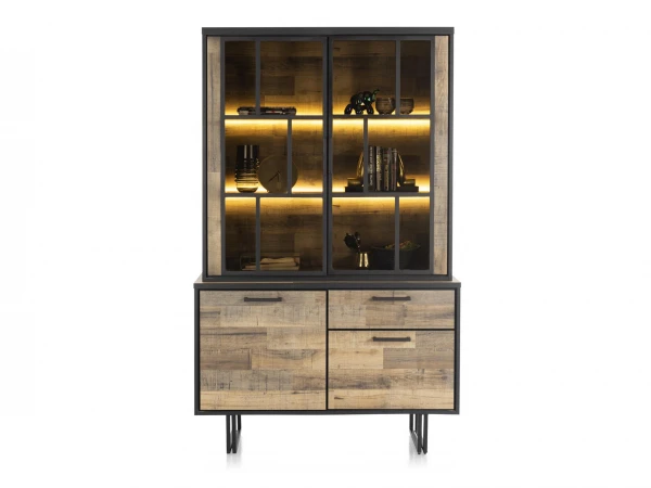 Buffetkast AVALON - Driftwood Hout 1 Buffetkast AVALON - Driftwood Hout