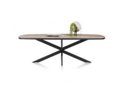 Tafel AVALOX Ovaal Met Centrale Poot - Driftwood Hout -Zuiver || RICHMOND Verkoop henders amp hazel avalox 43883