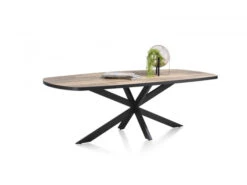 Tafel AVALOX Ovaal Met Centrale Poot - Driftwood Hout -Zuiver || RICHMOND Verkoop henders amp hazel avalox 43884