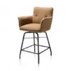Barstoel Met Greep CHIARA - Oker Bruin