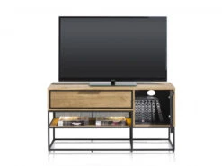 Lowboard CITY 120cm - Railway Brown Hout -Zuiver || RICHMOND Verkoop henders amp hazel city 33480