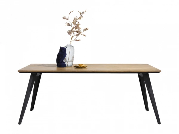 Eetkamertafel CITY - Railway Brown Hout 1 Eetkamertafel CITY - Railway Brown Hout