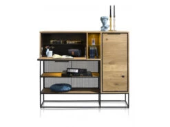 Dressoir CITY - Railway Brown Hout -Zuiver || RICHMOND Verkoop henders amp hazel city 34170