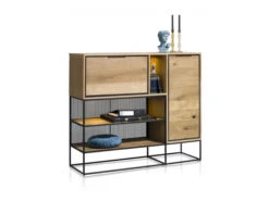 Dressoir CITY - Railway Brown Hout