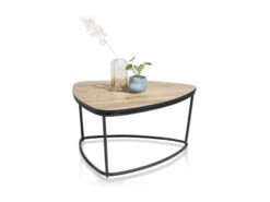 Bijzettafel CITY - Oak Railway Brown Hout -Zuiver || RICHMOND Verkoop henders amp hazel city 34904