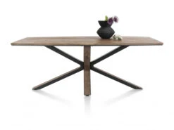 Tafel CUBO - Burned Oak Multicolor