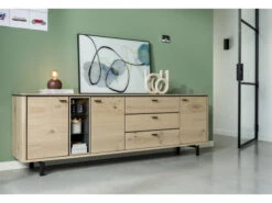 Dressoir LIVADA Groot - Natural Lacquered Hout 5 Dressoir LIVADA Groot - Natural Lacquered Hout -Zuiver || RICHMOND Verkoop henders amp hazel livada 36597