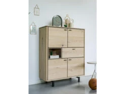 Highboard LIVADA - Natural Lacquered Hout -Zuiver || RICHMOND Verkoop henders amp hazel livada 36628