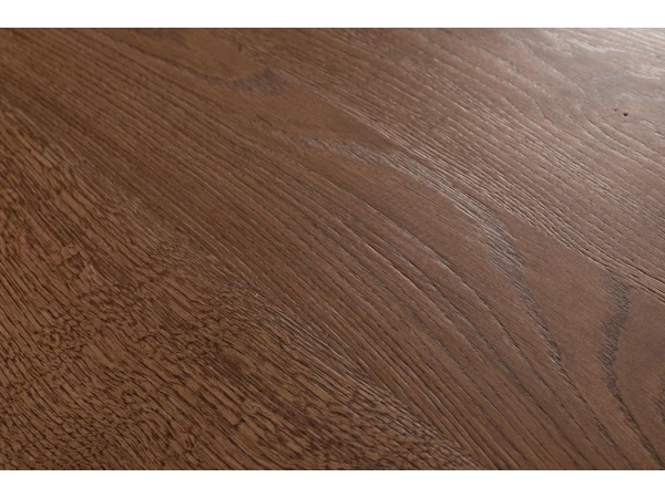 Uitschuiftafel Met V-poot LIVADA - Choco Brown Bruin 3 Uitschuiftafel Met V-poot LIVADA - Choco Brown Bruin - Afbeelding 3