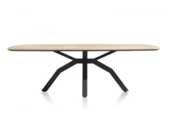 Eetkamertafel LIVADA - Natural Lacquered Hout